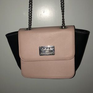 BNWOT bebe Black and Pink satchel